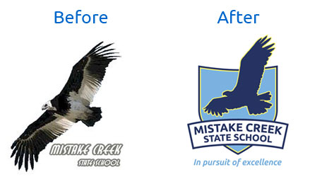 logo design that has been updated